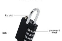 Candado De Seguridad 4 dígitos combinación al precio de 2.86 €