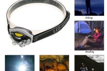 Faro Linterna Cabeza Senderismo Camping Ciclismo LED a 2,99 €