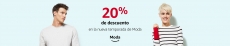 20% de descuento en la nueva colección de moda con el código NEW17