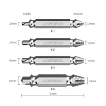 Meterk Extractor de Tornillo Dañado a 4,75 € con código T8SINB69