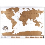 Para los viajeros mapa del mundo para rascar por 5,70 €