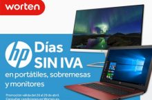 Días sin IVA en HP en portátiles, sobremesas y monitores hasta el próximo 29 de abril