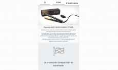 Resultado del sorteo de la plancha Ghd V Styler