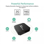 X96 mini Android 7.1.2 TV Box S905W Quad Core 2GB/16GB por 30,30 €