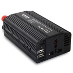 Inversor de corriente para coche (DC 12V a AC 220V/4.8A, 2xUSB) por 24,99 €