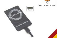 ACTECOM RECEPTOR CARGA QI INALAMBRICO SMARTPHONE TIPO C por 3,53 €