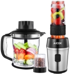 Aicok Batidora Vaso 700W 3 en 1 Batidora para Smoothie por 29,99 €