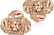 Alex Perry Pendientes Mujer, Plata de Ley 925, Zirconia Cúbica 5A por 12,99 €