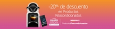 Amazon Productos Reacondicionados con 20 % de descuento