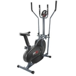 FITFIU Bicicleta eliptica estatica con pantalla LCD y pulsometro por 89,99 €