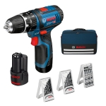 Bosch Professional GSB 12V-15 Taladro con percusión a batería por 99 €