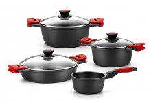 BRA Premiere Batería Cocina 4 Piezas Aluminio Fundido Antiadherente por 83,99 €