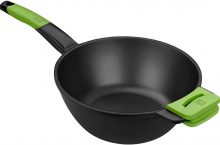 BRA PRIOR Wok con mango, aluminio fundido con antiadherente por 23,99 €