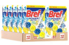 Bref Power Activ Limón Cesta WC Pack de 10 por 13,90 €
