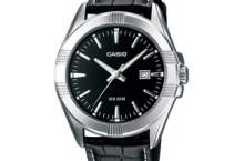 CASIO MTP-1308L-1AVEF reloj caballero cuarzo, correa piel negro por 31 €