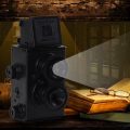 Creative Retro DIY Dual Lens Reflex Camera Set