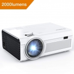 Crosstour Mini Proyector HD LED 1080P HDMI USB Tarjeta SD por 69,99 €