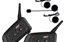 Ejeas V6Pro 2xAuriculares Intercomunicador Moto Bluetooth por 66,39 €