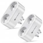 Slitinto Enchufe Inteligente Wifi Control Remoto 16A – 2 PACK por 32,24 €
