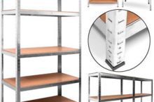 Estanteria Metalica Galvanizada 875kg 5 Baldas 180 x 90 x 40cm por 27,99 €