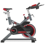 FITFIU – Bicicleta Spinning 16kg con Silent+ Cuadro con suspension y Pulsometro por sólo 129 €