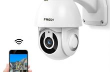 FREDI Cámara IP Exterior Vigilancia con IR Vision Nocturna, IP65 por 62,99 €