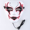 Halloween EL Wire Luminous Costume Mask