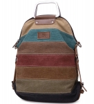 HASAGEI Bolsos Hombro Mochilas Casual Multicolor Rayas por 15,99 €