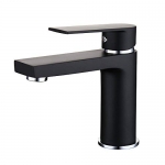 HOMELODY Grifo Lavabo Baño Pintura Negra Monomando por 26,99 €