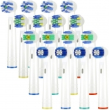 ITECHNIK Recambios Cepillo Compatible Pro 700 Pro 5000 Pro 6500, 4 Precision EB20,4 Floss EB25,4 Cross EB50,4 Whitening 3D EB18 por 11,04 €