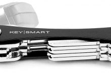 KeySmart Extended Compacto llavero y organizador (2-14 llaves, negro) por 16,49 €