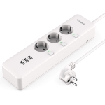 Koogeek Regleta WI-FI Inteligente 3 Enchufes 3 USB por 41,99 €