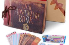 Álbum fotos DIY, Pootack Scrapbook (19x30cm, 80 páginas, 40 hojas) por 13,99 €