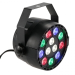 Lixada DMX-512 12 LED Luz Escenario Espectroscópico 8 Canales RGBW por 14,39 €