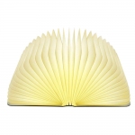 Lixada Libro Lámpara LED Luces Plegables de Madera por 23,99 €