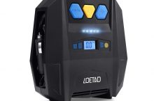 LOETAD Compresor Aire Digital Inflador Eléctrico Portátil por 22,32 €