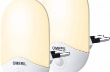 Luz Nocturna Infantil (2 Pack) OMERIL Luz Noche Sensor por 10,07 €
