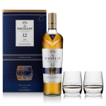 Macallan 12Y Double Cask con 2 vasos Whisky Escocés 700ml por 41,50 €