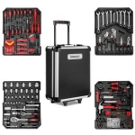 GREENCUT Maleta herramientas 819 piezas acero aluminio por 69,99 €