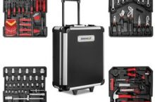 GREENCUT Maleta herramientas 819 piezas acero aluminio por 69,99 €