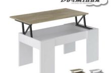 Mesa centro elevable MC-4, comedor o auxiliar, mayor grosor y estabilidad por 34,90 €
