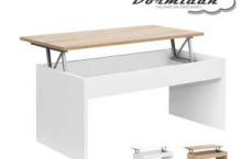 Mesa centro elevable MC-5, salon / comedor, mayor grosor y estabilidad por 36,90 €