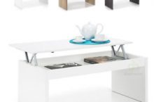 Mesa centro elevable Blanco Brillo, Ceniza o Roble, Zenit por sólo 44,95 €