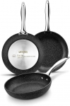 Monix Mineral Set de 3 sartenes, 20-24-28 cm, Todo Tipo de cocinas por 55,99 €