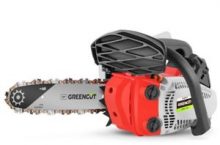 Motosierra poda espada 10” ligera con motor gasolina 25,4cc -Greencut por 64,99 €
