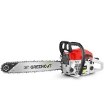 Motosierra gasolina 62cc 3,8cv espada 20″ tala y poda GREENCUT por 69,99 €
