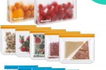 Newdora Bolsas Silicona Reutilizables 12 Pack, Congelar Sin BPA por 12,79 €