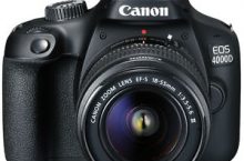 CANON EOS 4000D DSLR KIT CON OBJETIVO 18-55MM III por 209,99 €