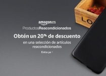 Amazon Productos Reacondicionados con 20 % de descuento