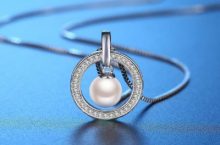CÓDIGO DESCUENTO!!! Collar J.Rosée Plata Ley 925 Brillante Circonita «Lágrimas de Sirena» por 10.87 €